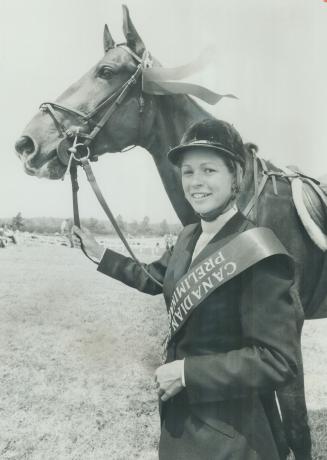Debbie Laidlaw of Toronto, with her horse Born Canadian, won the preliminary class in national threeday event equestrian championships at Chinguacousy(...)