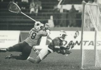 Getting down under Australian goalie