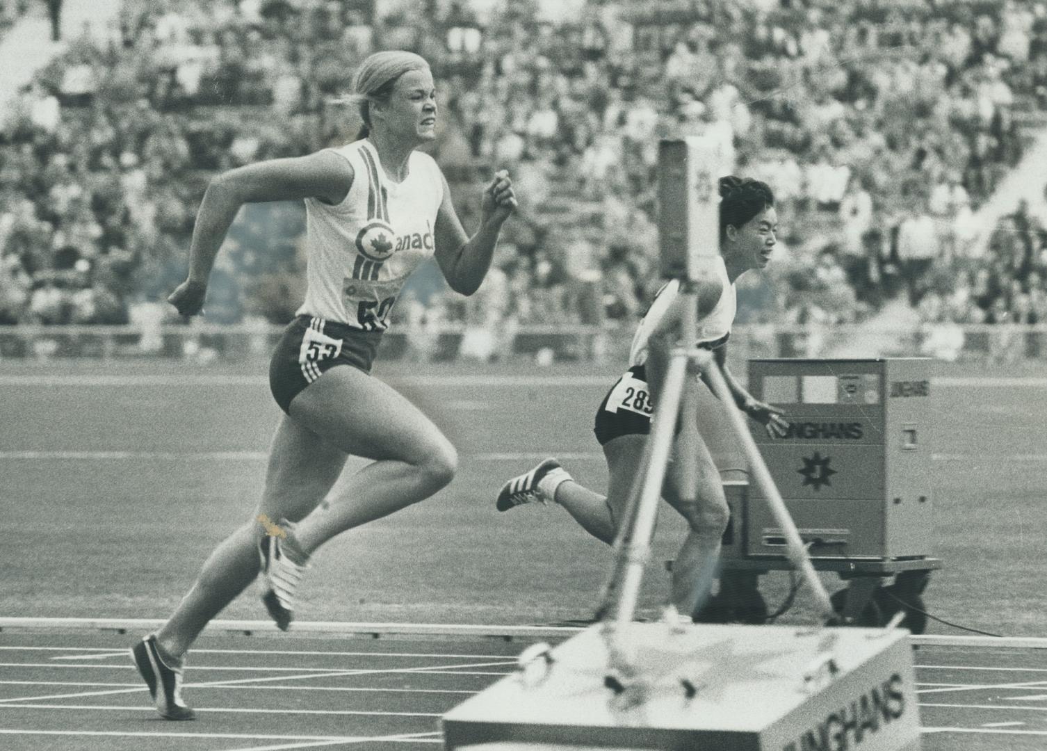 Canadians didn't know much about Saskatoon's Diane Jones before Olympics, but we learned we have another international star and glamour girl when she placed 10th