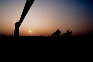A sure sign of spring, the runners are back on track today at Greenwood to begin the inaugural meeting of the 1992 thoroughbred season