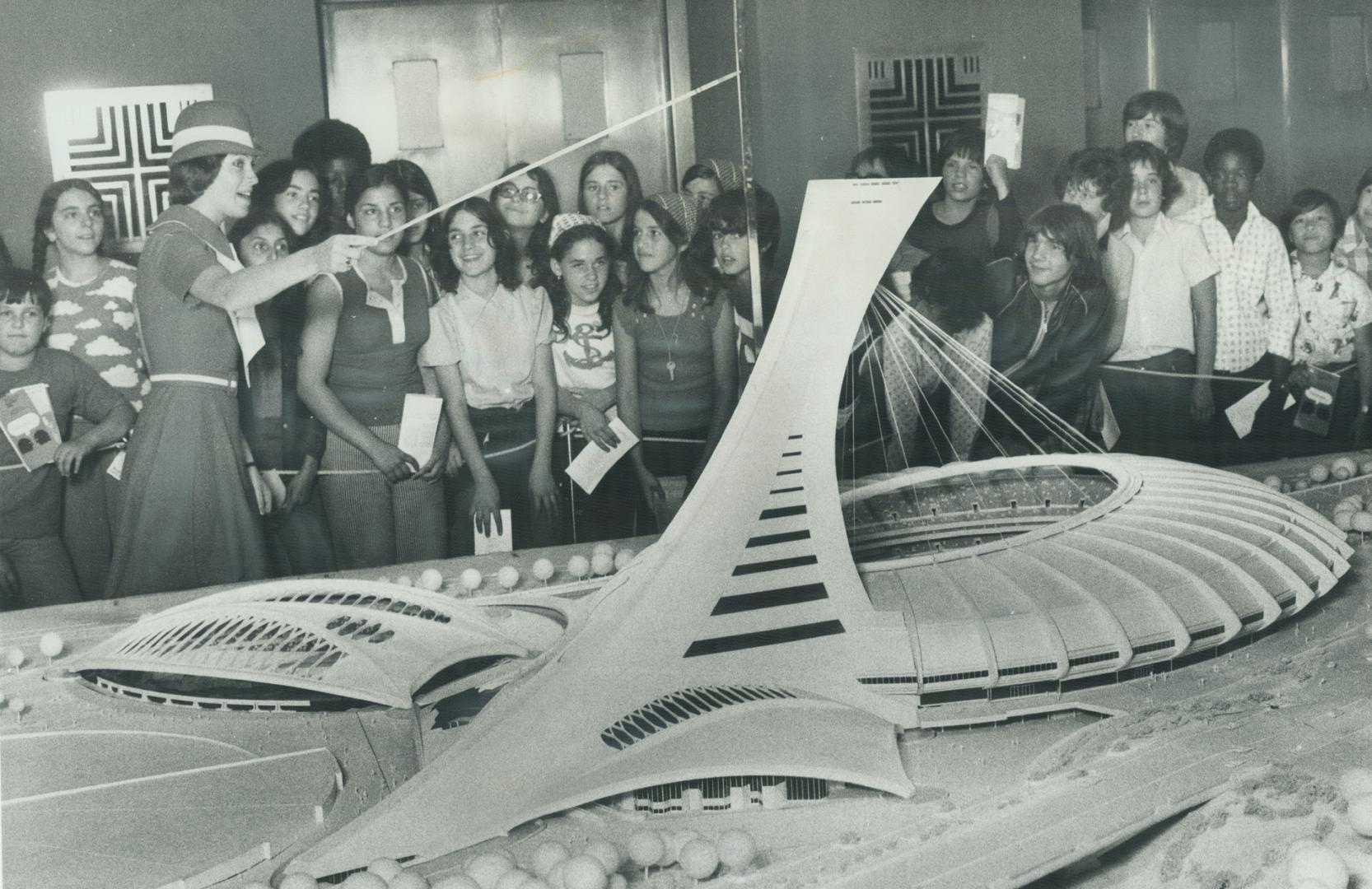 1976 Olympics visits toronto in 1975