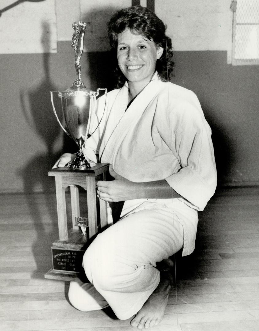 Oshawa woman fights her way to the top - world karate champ surprise winner