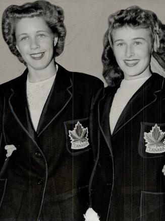 Vancouver girls Dianne Foster and Donna Gilmore were of Ontario girls