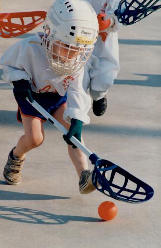 They start em' young in lacrosse