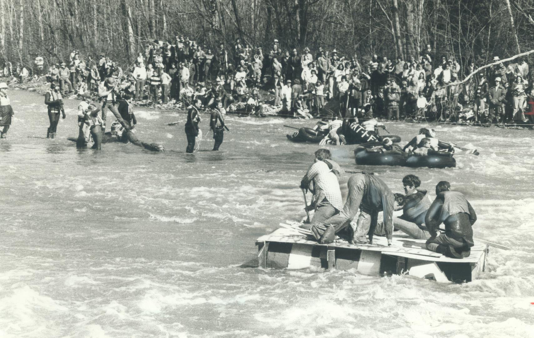 Many craft were barely seaworthy for 11