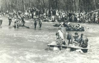 Many craft were barely seaworthy for 11