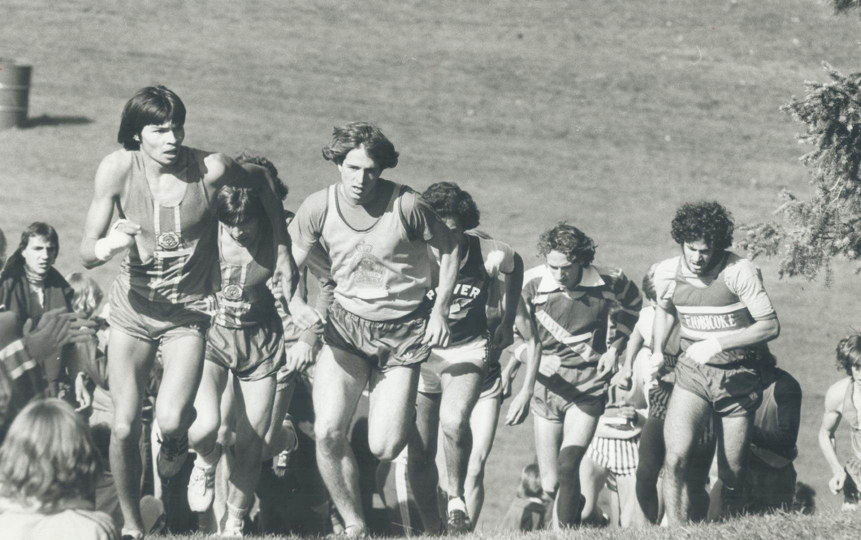 It's an uphill battle for runners in cross country championships