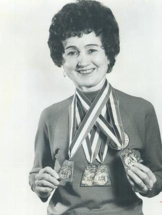 Ozzie Martin Four gold medals, Markham grandmother a sensation on skates