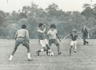 Friendly soccer games have been going on in Sir Winston Churchill Park for years, with people aged 4 to 40 using waste baskets as goal posts and invit(...)