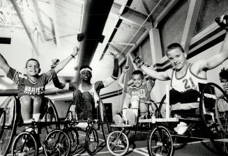 Disabled athletes