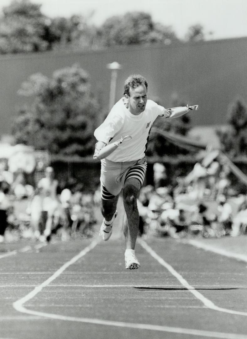 Athletes held nothing back last weekend in the Ontario Games for the Disabled