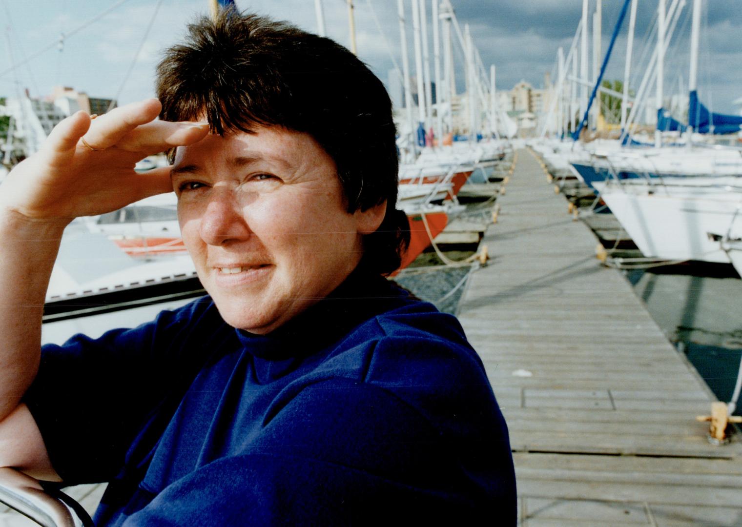 Looking ahead: Carole Pearcy is commodore for the Alexandra Yacht Club