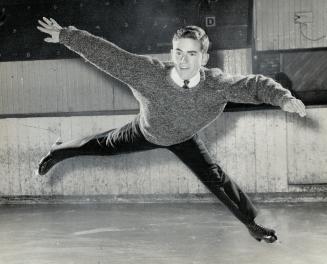 Don McPherson Goes into a Figure Skating Orbit, He hopes to don men's skating crown given up by Don Jackson