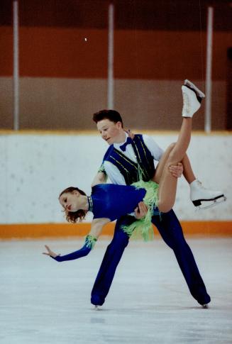 Brother and sister Derek and Nicole Brittain of Pickering compete Wednesday in the Canadian figure skating championships in Hamilton. The novice dance(...)