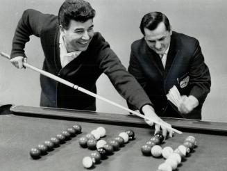 Vic Kireluk, who shot 144 of possible 147 in snooker, was awarded $25 and turned money over to Sportsmen's Corner