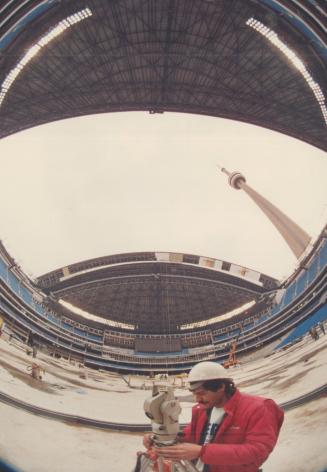Three-Run homers like Fred McGriff's effort, above, as a rookie during spring training in March, 1984, could be harder to come by in SkyDome. The uniq(...)