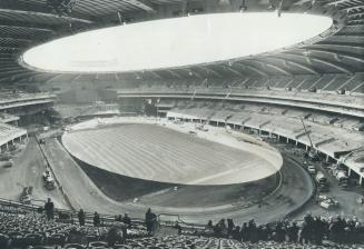 The 70,000-Seat main stadium for the Olympics is one of the most complex and costly structures ever built