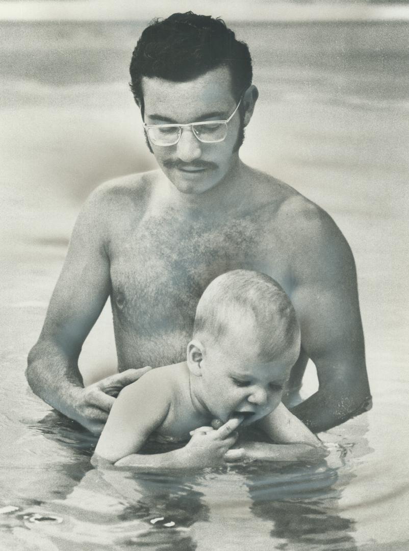 Buckler advises that children get swimming instruction 'as soon as they can sit up