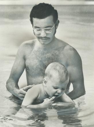 Buckler advises that children get swimming instruction 'as soon as they can sit up