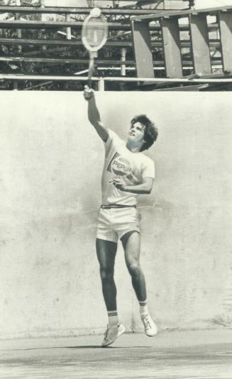 Colin McAlpin reaches toward a victory