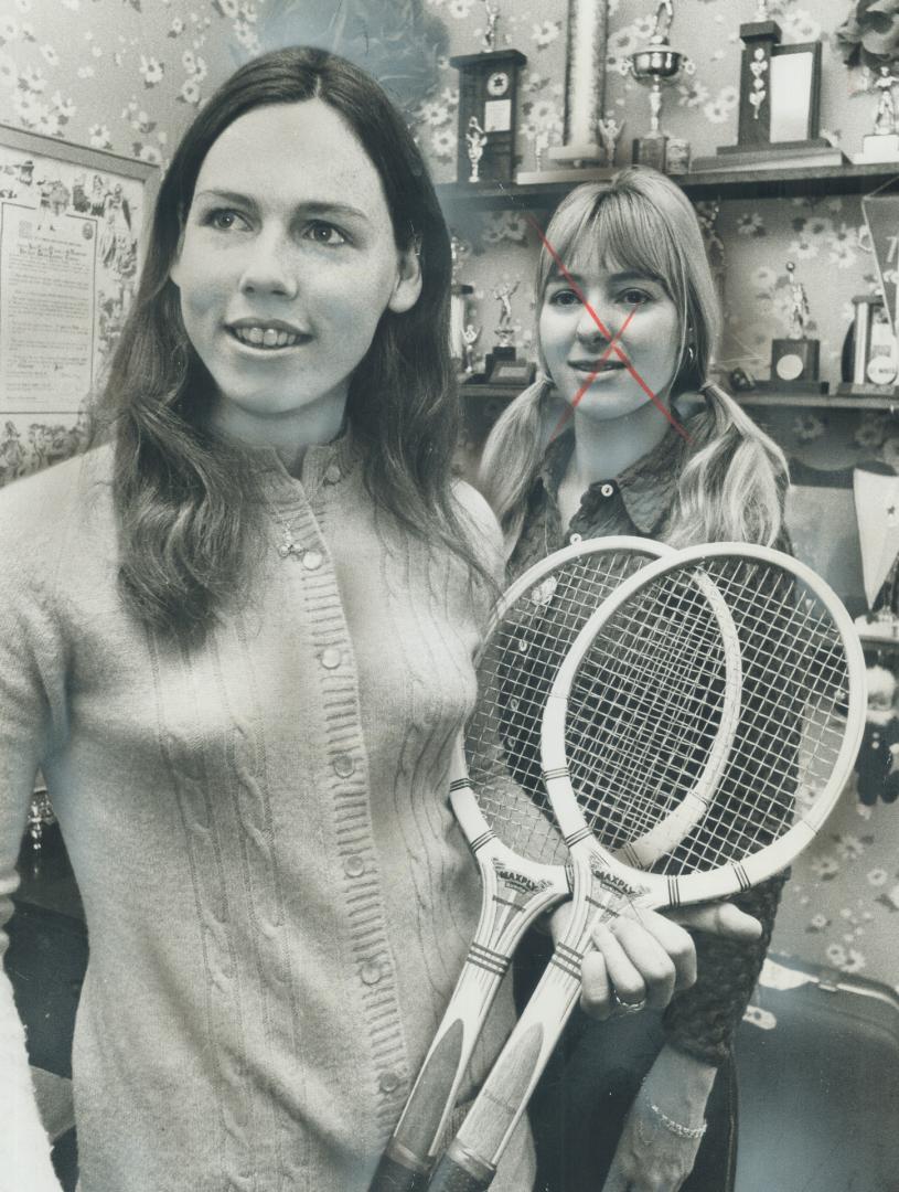 Jane O'Hara of Toronto, above, and Vancouver's Vicki Berner are first Canadians on women's pro tennis circuit