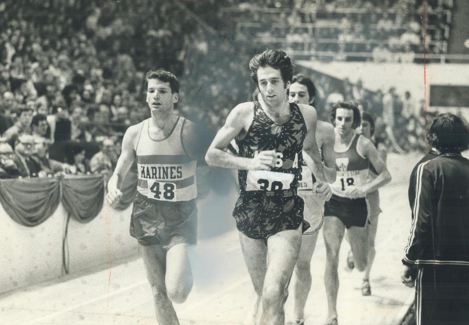 Marty Liquori who missed Olympics through injury, is making a comeback