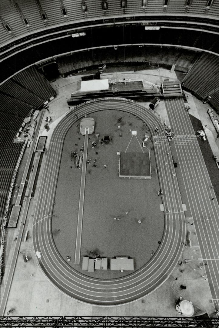 Hot spot: The track and field world will converge on the SkyDome starting Friday, when the world indoor championships begin in earnest