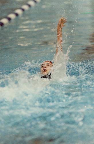 Heather Huehn: Won medals in the 200-metre backstroke and the 400-metre medley