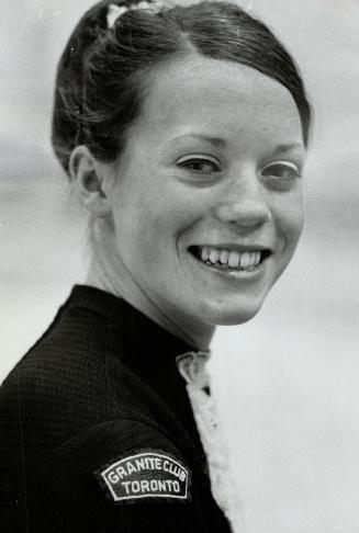Mary Petrie, 17, has won two junior titles and is bidding for a third in senior competition at Canadian Figure Skating Championships which wind up tonight