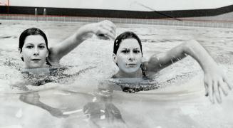 Twin attempts at swimming honors will be the goals of 13-year-old Gwen and Allison Walker of Etobicoke, they say, after learning an Olympium Club coac(...)