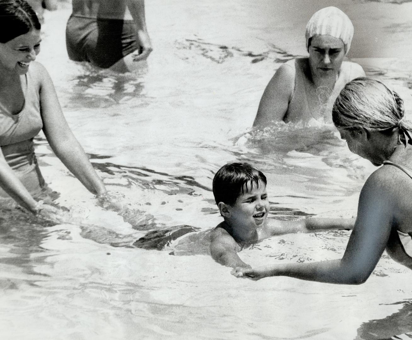 You can't learn to swim too early
