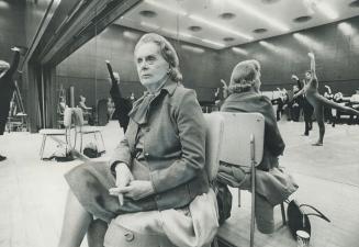 Dame Ninette De Valois, as she watches a National Ballet rehearsal, looks like a woman in charge ? which she was, as founding director for 32 years of(...)