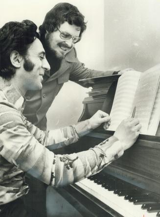 They Know the score but the creators of a new opera, Trelawny, look over the music they hope Canadians will get to know