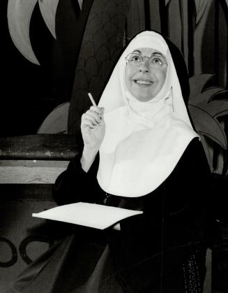Mother superior in the current Toronto Workshop production of Nunsense, (to which you can take mom free today, Mother's Day, at 3 p.m.) Angela Fusco scored 14 out of 15 on our quiz