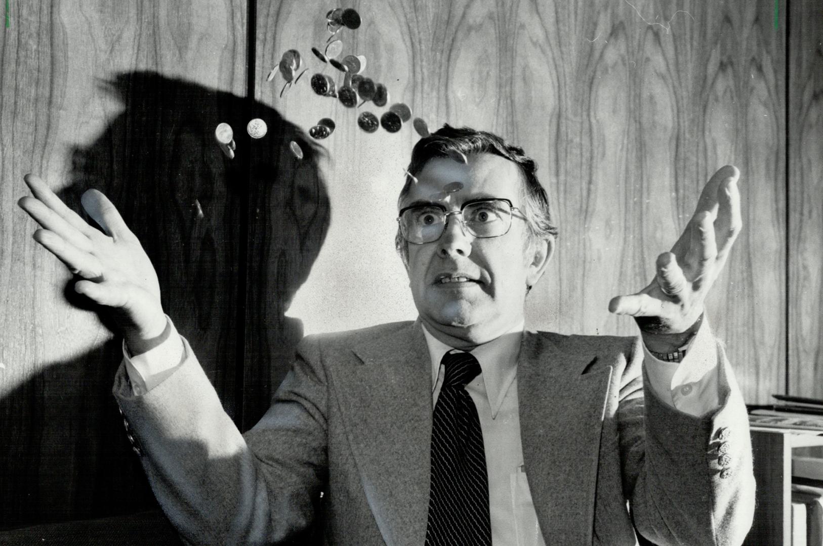 Sheer Poetry: Laureate Baxter juggling half a year's salary (50 cents)
