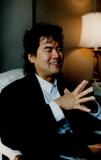 Playwright David Henry Hwang, author of M