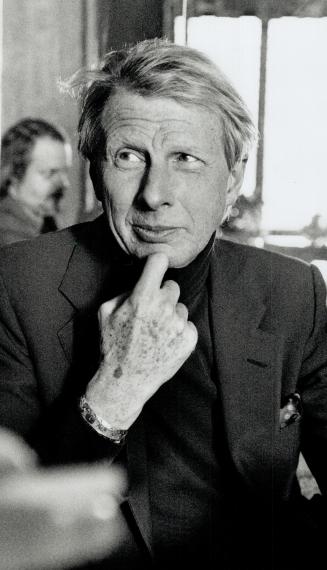 Good credentials: Author Michael Korda's show-business family relationships make him a natural for romans a clef, such as Curtain, about Vivien Leigh