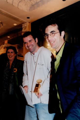 Thom Fitz Gerald (left) and Atom Egoyan