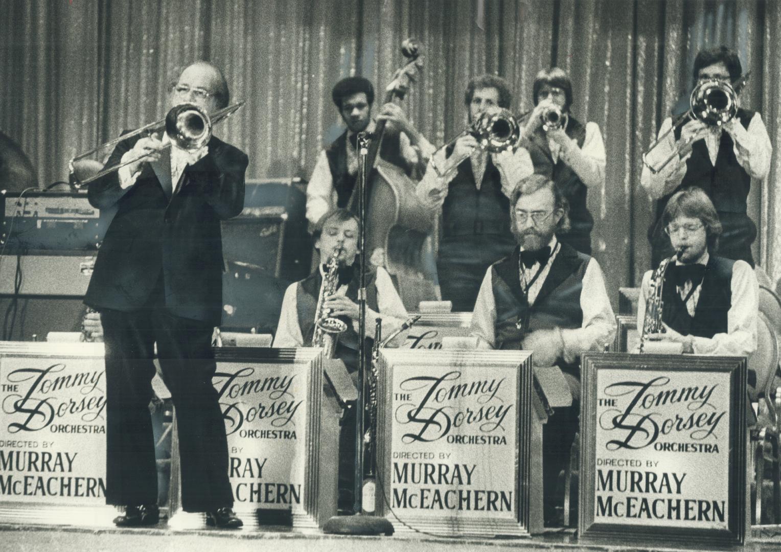 The Tommy Dorsey Band Led By Former Toronto Trombonist Murray Mceachern Put On A Combination