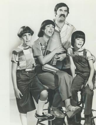 The Offenheim Quartet is a family affair - mom and dad, Sandy and Harold, daughter and son, Nadine, 11, and Stephen, 8