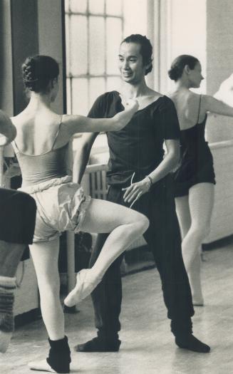 For the love of dance: Choreographer Xing Bang Fu, whose Xing Ballet company debuts tonight at Harbourfront, is ashamed to have to take money from his students