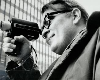 Tv Cameraman Bob Rouveroy says the little Super 8 camera used by home movie makers is technically just fine for television, which means that pratically anybody might be able to do TV films