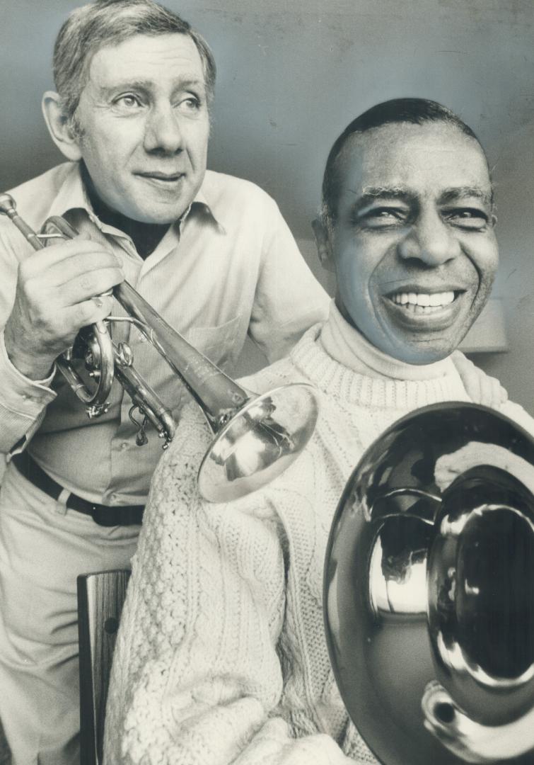 Trumpeter Ruby Braff (left) is at Bourbon Street, trombonist Benny Morton's at DJ's