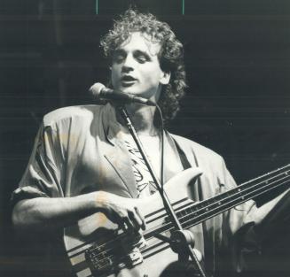 David Ashley: Bassist also shared lead vocals at Forum concert last night