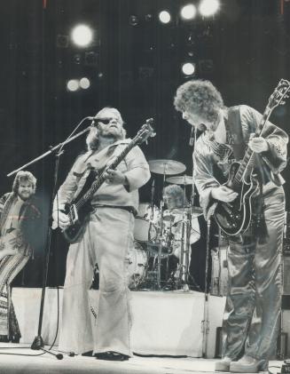 Fred Turner and Blair Thornton can be seen with other members of Bachman Turner Overdrive band in CBC-TV special at 7