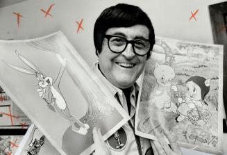 Bob Clampett, special guest at Animafeastival, with some of his cronies