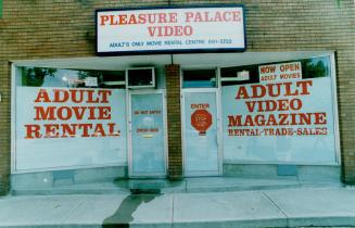 X-rated video crackdown. Peel police have warned seven stores selling sexually explicit videos, including pleasure Palace Video on Lakeshore Rd. E. in(...)