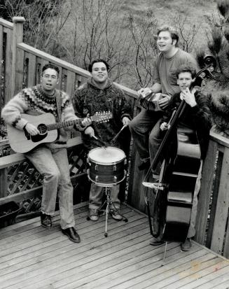 Barenaked Ladies: From left, Ed Robertson, Tyler Stewart, Steven Page and Jim Creeggan