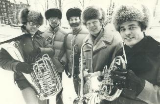 Fred Mills, Chuck Daellenbach, Graeme Page, Eugene Watts and Ronald Romm