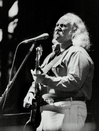 David Crosby: Still capable of clear and dexterous tenor and falsetoo decoration, though his post-drug vocal tends to grow brittle with volume, critic says